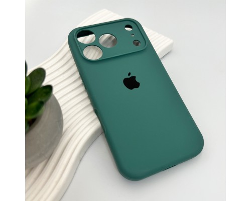 Чохол для смартфона Silicone Full Case AA Camera Protect for Apple iPhone 17 Pro 46,Pine Green (FullAAi17P-46)