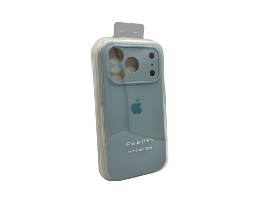 Чохол для смартфона Silicone Full Case AA Camera Protect for Apple iPhone 17 Pro 53,Sierra Blue (FullAAi17P-53)