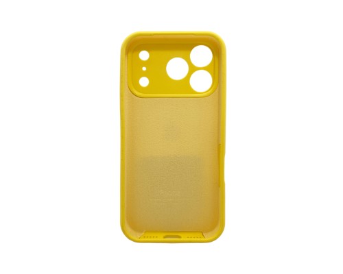 Чохол для смартфона Silicone Full Case AA Camera Protect for Apple iPhone 17 Pro 56,Sunny Yellow (FullAAi17P-56)