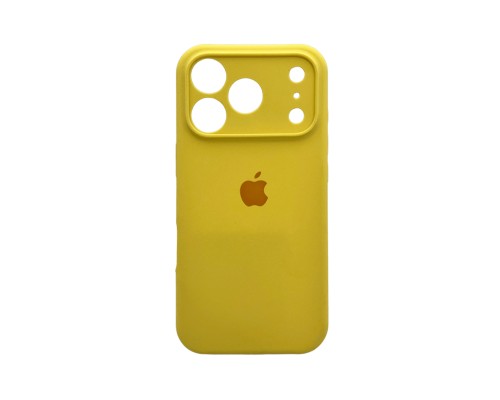 Чохол для смартфона Silicone Full Case AA Camera Protect for Apple iPhone 17 Pro Max 4,Yellow (FullAAi17PM-4)