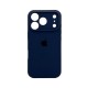 Чохол для смартфона Silicone Full Case AA Camera Protect for Apple iPhone 17 Pro Max 7,Dark Blue (FullAAi17PM-7)