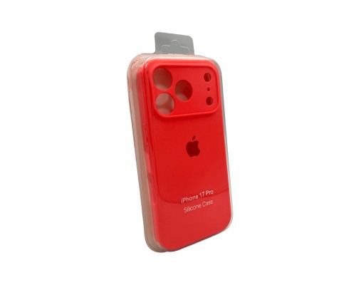 Чохол для смартфона Silicone Full Case AA Camera Protect for Apple iPhone 17 Pro Max 18,Peach (FullAAi17PM-18)