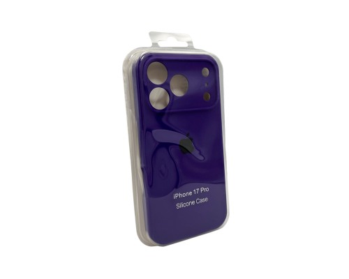 Чохол для смартфона Silicone Full Case AA Camera Protect for Apple iPhone 17 Pro Max 22,Dark Purple (FullAAi17PM-22)