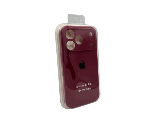 Чохол для смартфона Silicone Full Case AA Camera Protect for Apple iPhone 17 Pro Max 47,Plum (FullAAi17PM-47)