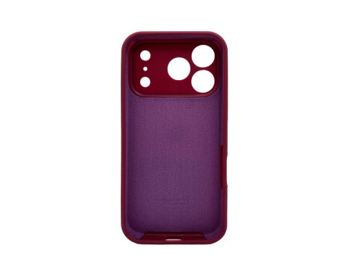 Чохол для смартфона Silicone Full Case AA Camera Protect for Apple iPhone 17 Pro Max 47,Plum (FullAAi17PM-47)