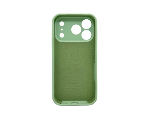 Чохол для смартфона Silicone Full Case AA Camera Protect for Apple iPhone 17 Pro Max 51,Avokado Green (FullAAi17PM-51)