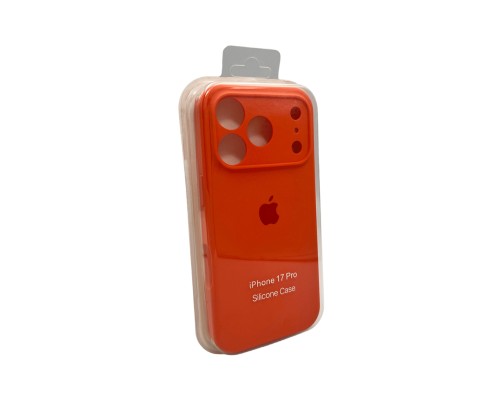Чохол для смартфона Silicone Full Case AA Camera Protect for Apple iPhone 17 Pro Max 52,Orange (FullAAi17PM-52)