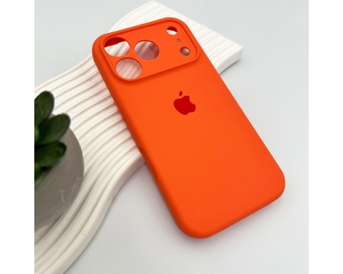 Чохол для смартфона Silicone Full Case AA Camera Protect for Apple iPhone 17 Pro Max 52,Orange (FullAAi17PM-52)