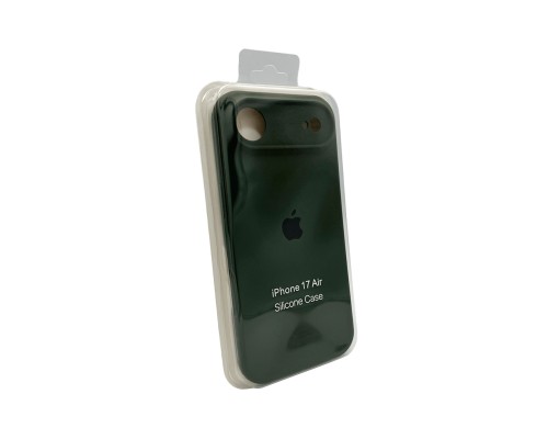 Чохол для смартфона Silicone Full Case AA Camera Protect for Apple iPhone 17 Air 31,Dark Green (FullAAi17A-31)