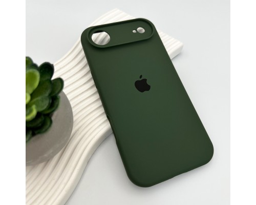 Чохол для смартфона Silicone Full Case AA Camera Protect for Apple iPhone 17 Air 31,Dark Green (FullAAi17A-31)