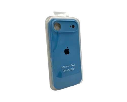 Чохол для смартфона Silicone Full Case AA Camera Protect for Apple iPhone 17 Air 49,Cornflower (FullAAi17A-49)