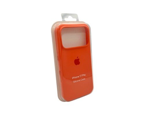 Чохол для смартфона Silicone Full Case AA Open Cam for Apple iPhone 17 Pro 34,Papaya (FullOpeAAi17P-34)