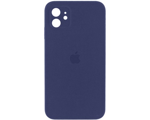 Чохол для смартфона Silicone Full Case AA Camera Protect for Apple iPhone 11 7,Dark Blue (FullAAi11-7)