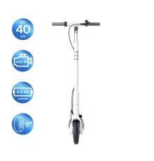 Електросамокат OKAI ES20-NEON White 9", 300(600)W, 9.8Ah, 40km, 25km\h, 20%, NFC, App, 16kg (ES20-W)