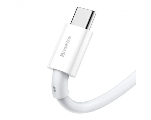 Кабель Baseus Superior Series Fast Charging Data Cable USB to Type-C 66W 2m White (CATYS-A02)