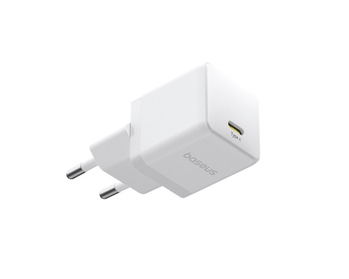 Мережевий зарядний пристрій Baseus Palm Fast Charger 1C 30W EU Moon White (P10111605213-00)
