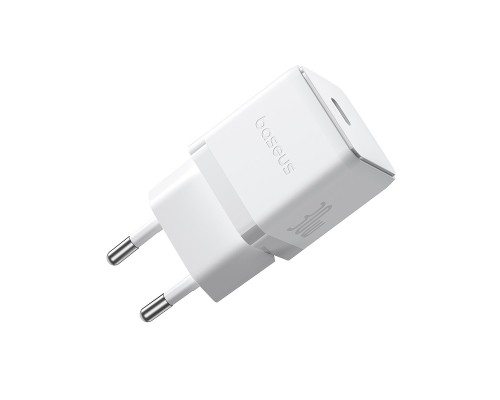 Мережевий зарядний пристрій Baseus Palm Fast Charger 1C 30W EU Moon White (P10111605213-00)