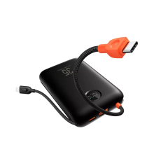 Зовнішній акумулятор VEGER 20000 mAh with built-in cables Type C / Lightning PD QC3.0 35W K2 (W2068) black (VG-W2068)
