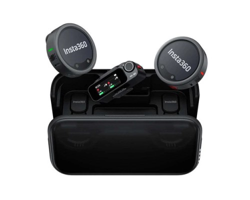 Мікрофонна радіосистема Insta360 Mic Pro (2TX+1RX) (6942590200771)