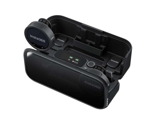 Мікрофонна радіосистема Insta360 Mic Pro (2TX+1RX) (6942590200771)