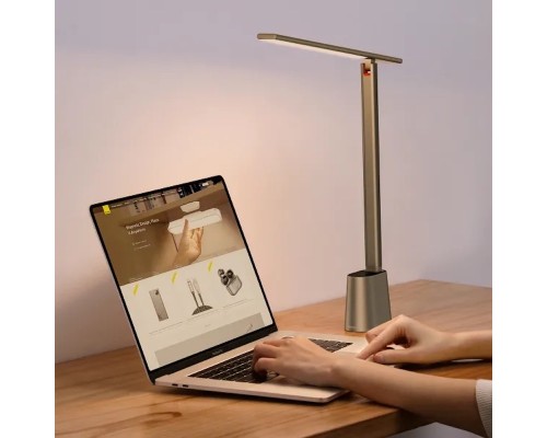 Світильник Baseus Smart Eye Series Charging Folding Reading Desk Lamp (Smart Light ) Gray (DGZG-0G)