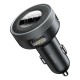 АЗП з FM-модулятором Baseus Enjoy Car Wireless MP3 Charger (Wireless 5.0+5V/3.4A) Black (CCLH-01)