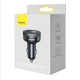 АЗП з FM-модулятором Baseus Enjoy Car Wireless MP3 Charger (Wireless 5.0+5V/3.4A) Black (CCLH-01)