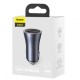 Автомобільний зарядний пристрій Baseus Golden Contactor Pro Dual Quick Charger Car Charger U+C 40W Dark Gray (CCJD-0G)