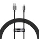 Кабель Baseus Superior Series Fast Charging Data Cable USB to Type-C 100W 1.5m Cluster Black (P10320102114-01)