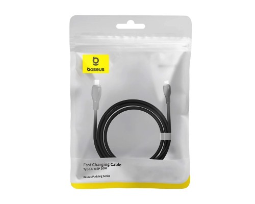Кабель Baseus Pudding Series Fast Charging Cable Type-C to iP 20W 1.2m Cluster Black (P10355701111-00)