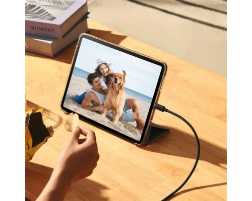 Кабель Baseus Tungsten Gold Fast Charging Data Cable Type-C to Type-C 240W 1m Black (CAWJ040001)