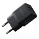 Мережевий зарядний пристрій Baseus Palm Fast Charger C+U 20W EU Cluster Black (with Baseus Mini White Cable USB-C to USB-C 60W (20V/3A) 1m Cluster Bla (P10111608113-01)