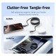 Кабель Baseus Foamed Silicone Fast Charging Data Cable USB to Type-C 100W Comic 1m Black (E0426800)