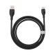 Кабель Baseus Pudding Series Fast Charging Cable USB to Type-C 100W 2m Cluster Black (P10355703111-01)