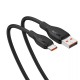 Кабель Baseus Pudding Series Fast Charging Cable USB to Type-C 100W 2m Cluster Black (P10355703111-01)