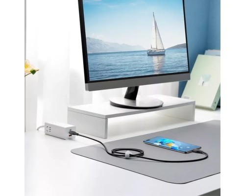 Кабель Baseus Pudding Series Fast Charging Cable USB to Type-C 100W 2m Cluster Black (P10355703111-01)