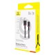 Кабель Baseus Dura Series Fast Charging Cable USB to Type-C 60W 2m Red+Black (P10377802U01-03)