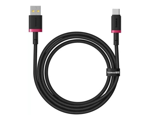 Кабель Baseus Dura Series Fast Charging Cable USB to Type-C 60W 2m Red+Black (P10377802U01-03)
