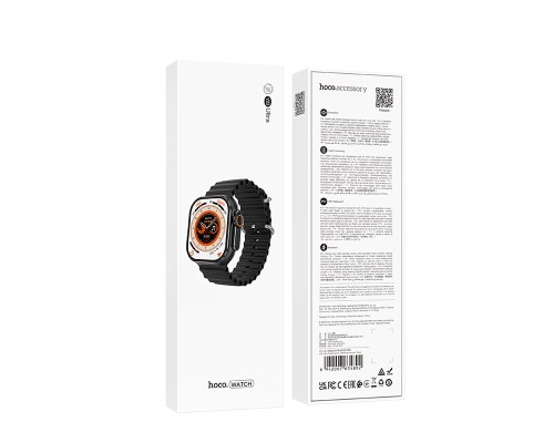 Смарт-годинник HOCO Y23 Ultra 51mm. 300 mAh. IP 67 Smart sports watch(call version) Black (6942007634892)