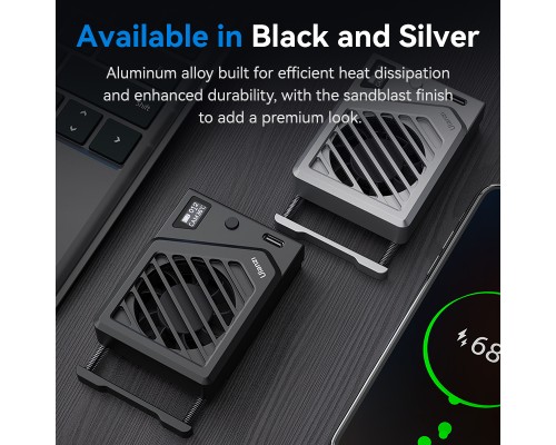 Кулер охолодження камери Ulanzi Ulanzi CA25 Camera Cooling Fan For Sony / Canon / FUJIFILM Black (C072GBB3)
