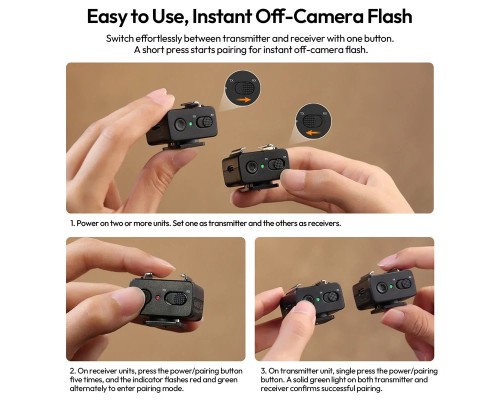 Адаптер для спалаху Ulanzi LA10 Mini Flash Trigger (C059)