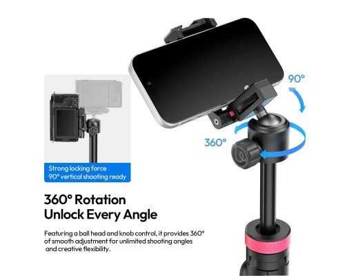 Штатив Ulanzi MT-44 B 2-in-1 Selfie Stick Tripod (S056)