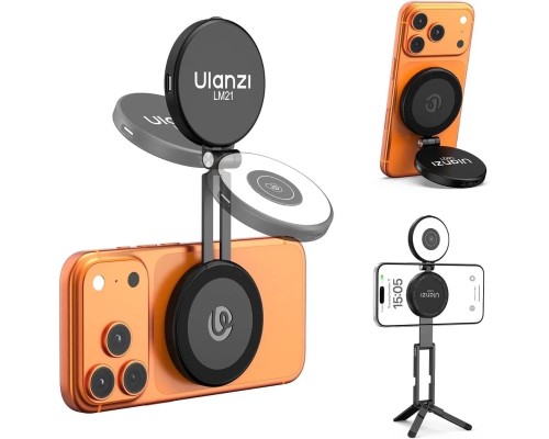 Відеосвітло Ulanzi LM21 Magnetic Fill Light(Black) (L236)