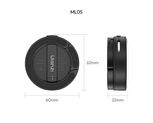 Відеосвітло Ulanzi ML05 MagLock Fill Light (Black) (L183)