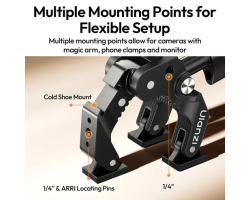 Адаптер кронштейн Ulanzi CO78 Super Clamp Kit(Super Clamp & Magic Arm with Dual Ball Head Kit) (C084)