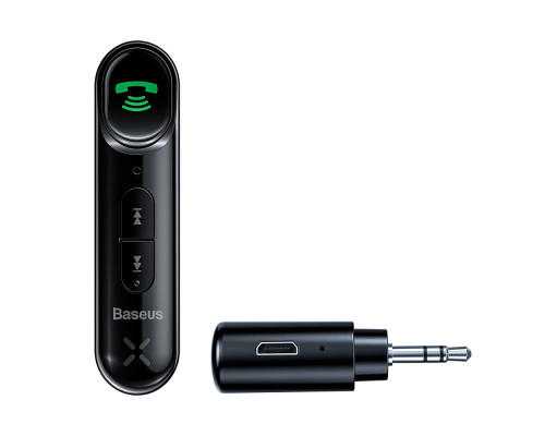 Bluetooth-ресивер Baseus BSBA-02 AUX Wireless Audio Receiver Black (WXQY010001)
