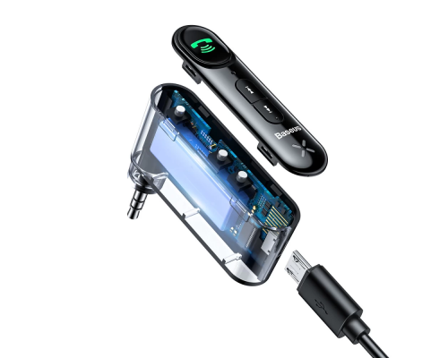 Bluetooth-ресивер Baseus BSBA-02 AUX Wireless Audio Receiver Black (WXQY010001)