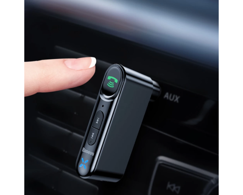 Bluetooth-ресивер Baseus BSBA-02 AUX Wireless Audio Receiver Black (WXQY010001)