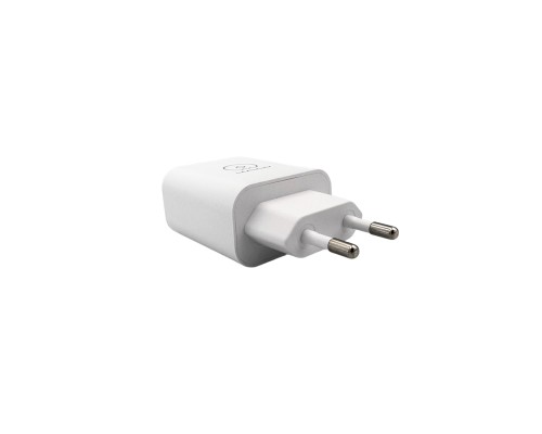 Мережевий зарядний пристрій WUW-C172 20W PD USB-C + USB QC3.0 18W black (c172B)