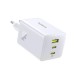 Мережевий зарядний пристрій Baseus EnerFill FE11 Fast Charger 2C+U 100W EU Moon White (P10182102213-00)